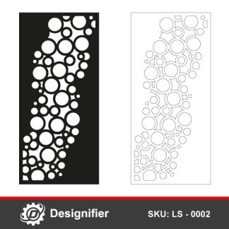 this is Laser cut design LS0002 you can make nice decorations with it by any cutting system