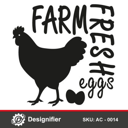 You can use Farm Fresh Eggs Art Work AC0014 to add nice decoration touch to your kitchen or dining room