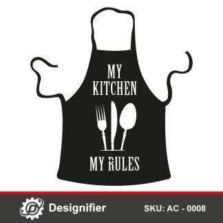 My Kitchen My Rules AC0008 Can be used to make Very nice Decorations in your kitchen or dining room or your café shop