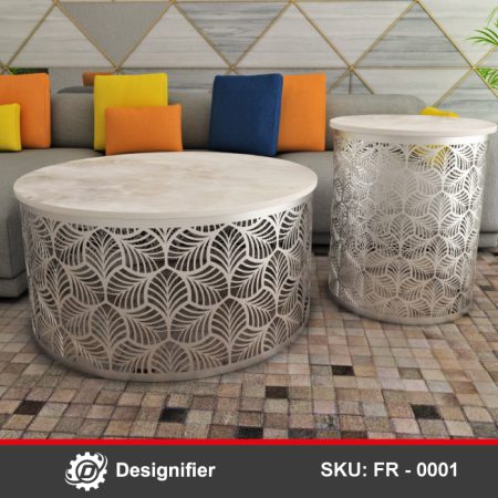 You can make awesome table using Table design leaves pattern FR0001 DXF file ready for cutting by laser cutter