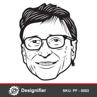 You can use Bill Gates Vector Drawing PF0002 to create the best wall art for technology lovers