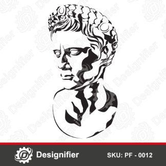 You can use Caesar Augustus DXF PF0012 to make the most amazing pieces of art and best commemorative plaques or as a gift to fans of antiquity