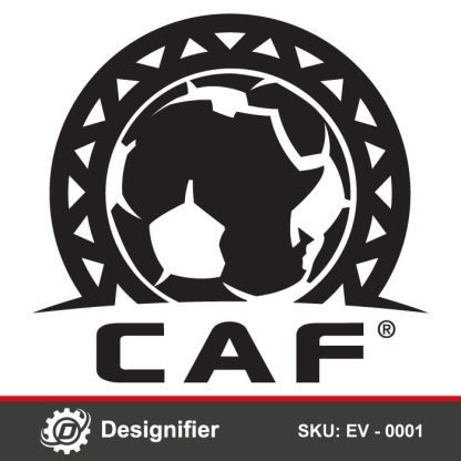 You can use Confederation African Football EV0001 design in the digital file DXF - CDR to make the most beautiful wall decorations for sports and football lovers