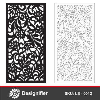 You can use Decorative Wall Screen DXF LS0012 for all decorative applications like wall screens, stained glass, marble cutting, and furniture decorating