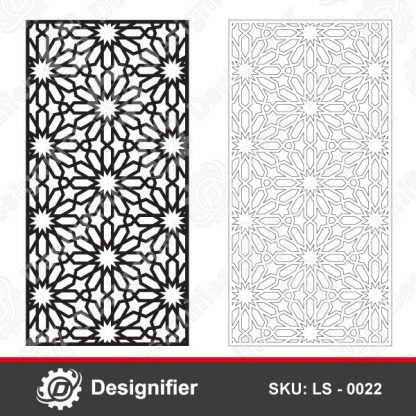 You can create awesome Islamic decorative pieces by Alhambra Andalusian Privacy Screen LS0022 in windows, Furniture decorating, garden fences and many other applications