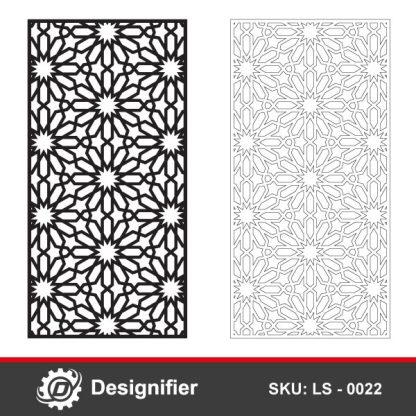 You can create awesome Islamic decorative pieces by Alhambra Andalusian Privacy Screen LS0022 in windows, Furniture decorating, garden fences and many other applications