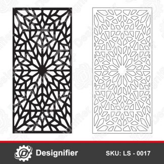 You can use Morocco Decorative Privacy Screen LS0017 for wall screens, stained glass, marble cutting, and exceptional decorative pieces by this Morocco Ornament