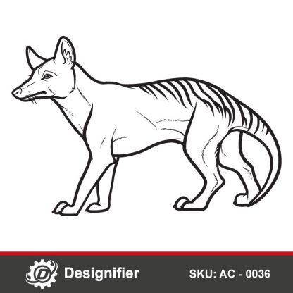 Tasmanian Tiger WallArt AC0036 can be used to create the best wall art for all people who love animals