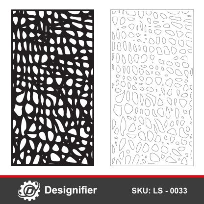 Yo can use Cells Privacy Screen DXF LS0033 to make many decorative applications like furniture, wall screens, stained glass, Sand Blast Glass and marble cutting