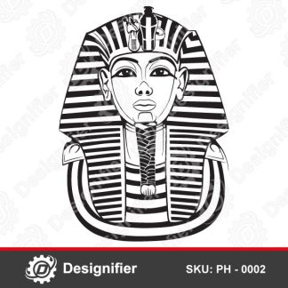 Tutankhamun Golden Mask PH002 can be used to create the best wall art for all people who love historical and influential figures in Egypt's history