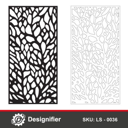 You can use Corte Privacy Screen DXF LS 0036 design for many decorative applications like wall screens, stained glass, Sand Blast Glass, marble cutting, and furniture decorating
