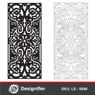 You can make awesome decorative panels using Ornament Cut Out Panel DXF LS0049 digital vector design