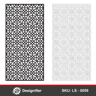 You can create very nice decorations like room partition with Octagon Geometric Decorative Panel DXF LS0059 using Laser cutter, Plasma, or CNC system