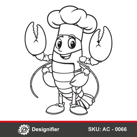 You can make nice wall art with Lobster Wall Art DXF AC0066 by Laser cutting to make nice wall art pieces