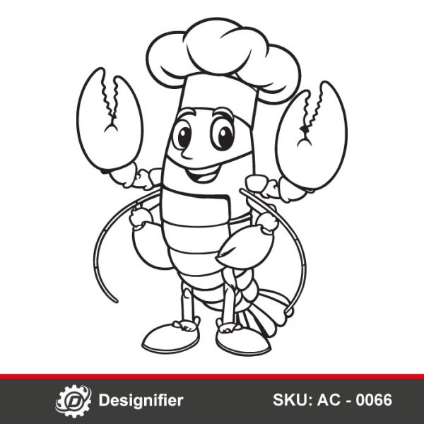 You can make nice wall art with Lobster Wall Art DXF AC0066 by Laser cutting to make nice wall art pieces