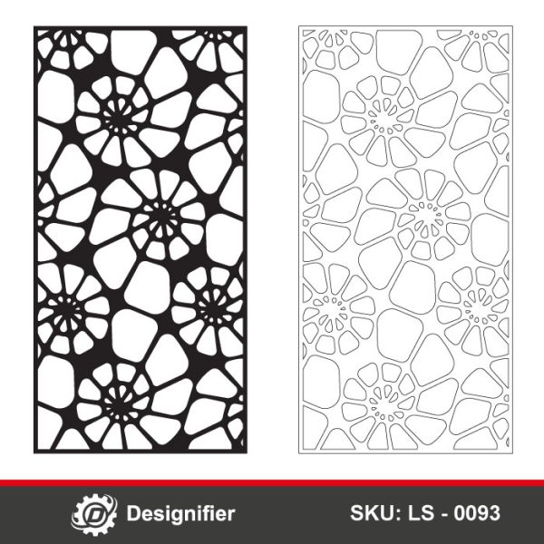 You can make awesome room dividers by using Nautilus Shells Privacy Screen DXF LS0093 vector file for Laser cut or CNC manufacturing