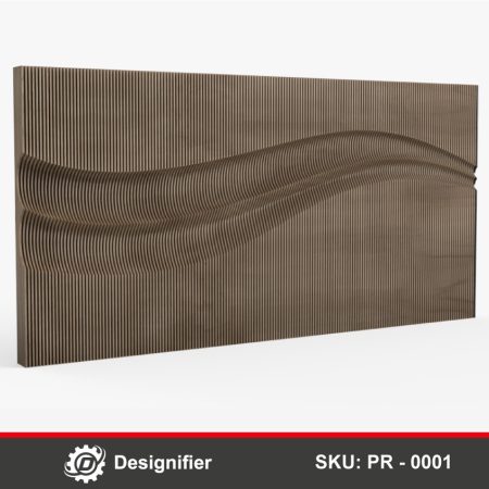 You can make an awesome wall decoration cladding facade by using Parametric Wall design Geometric DXF PR0001 vector files in CNC cutting