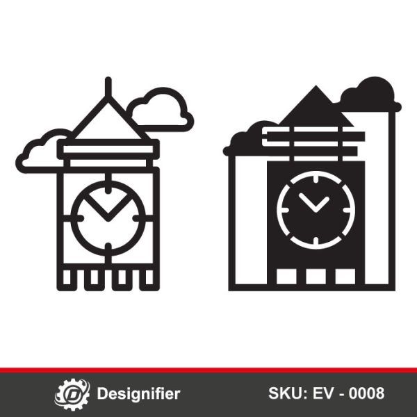 You can make creative projects using London Fashion Week DXF EV0008, working with wood, acrylic, leather, or metal, by laser cutting or engraving